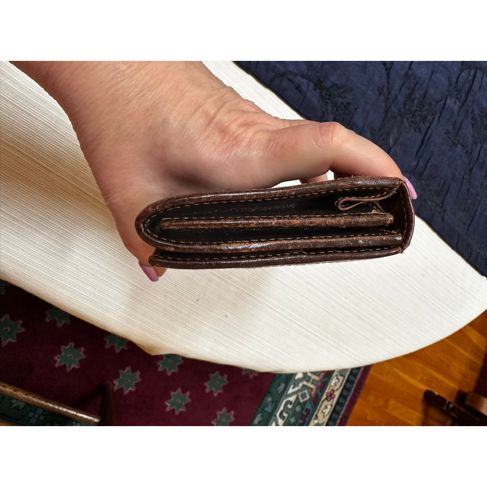 Fendi Black and Brown Monogram Wallet - Picture 4 of 14